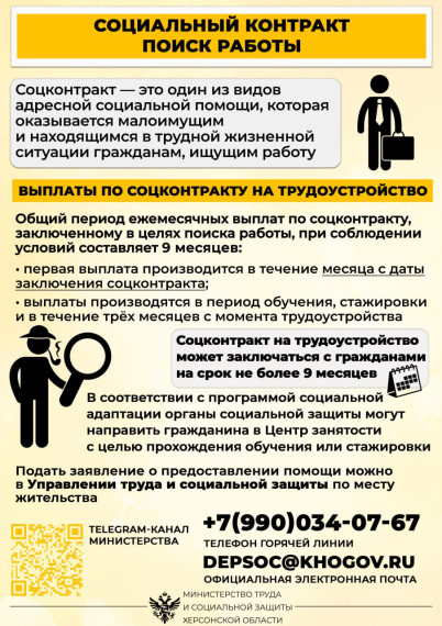 Социальный контракт: три пути к стабильному доходу. Социальный контракт: три пути к стабильному доходу.